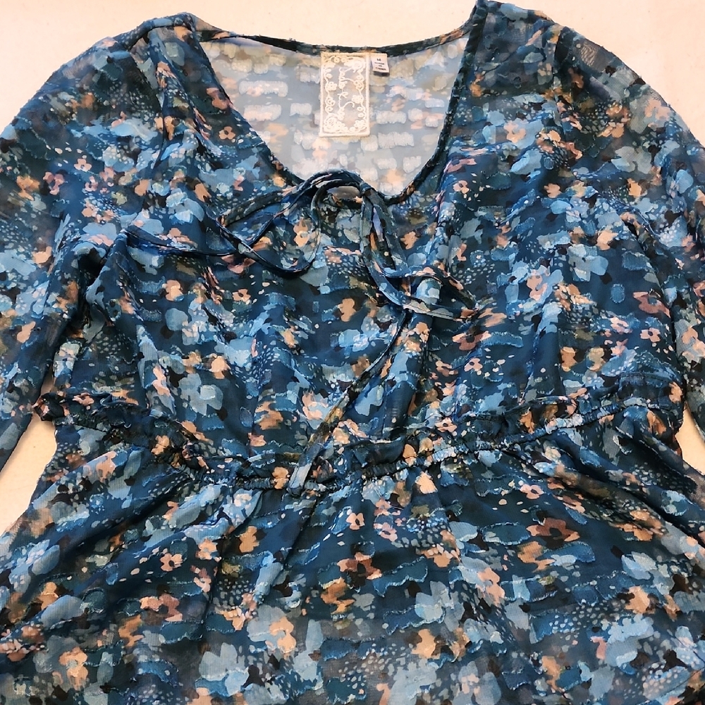 Sadie & Sage - Blouse - Built In Cami - Medium